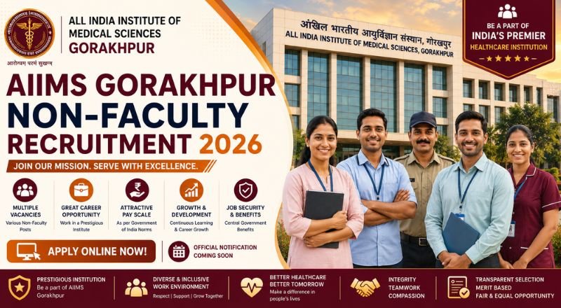 AIIMS Gorakhpur Non-Faculty Recruitment 2026