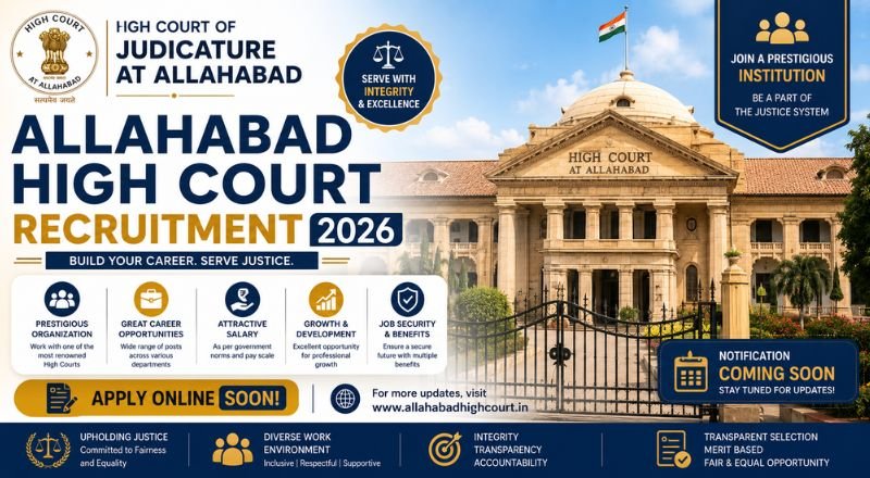 Allahabad High Court Recruitment 2026