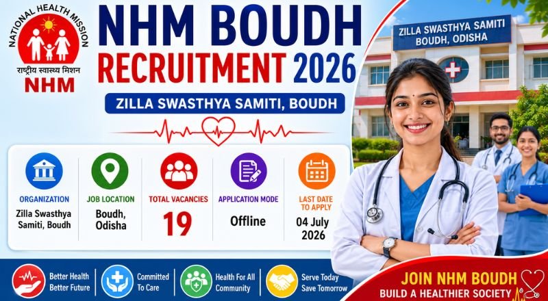 NHM Boudh Recruitment 2026