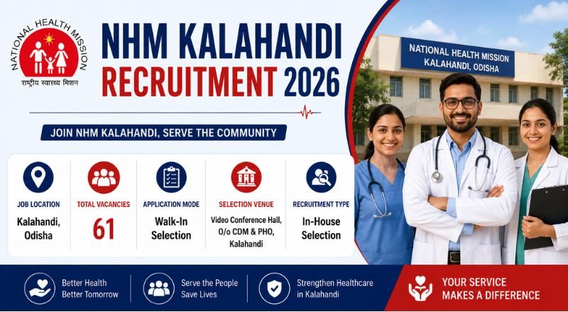 NHM Kalahandi Recruitment 2026