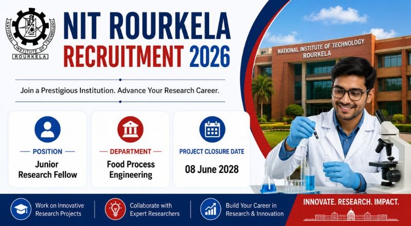 NIT Rourkela Recruitment 2026