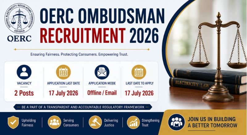 OERC Ombudsman Recruitment 2026