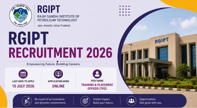 RGIPT Recruitment 2026