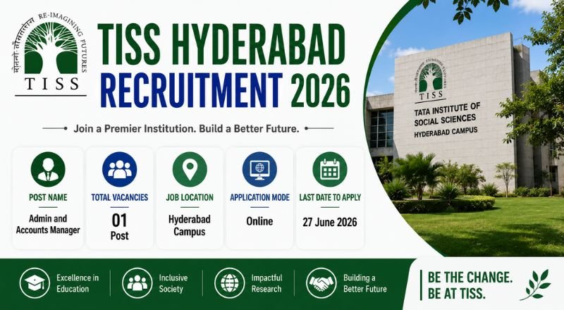 TISS Hyderabad Recruitment 2026