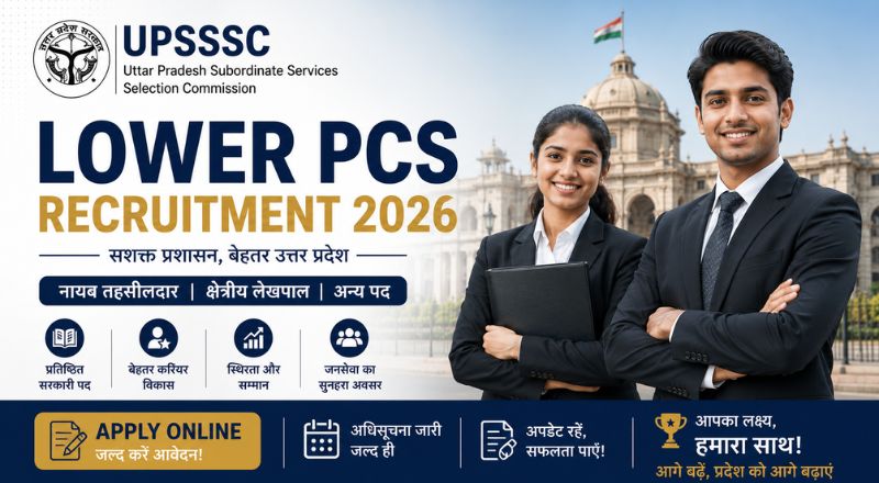 UPSSSC Lower PCS Recruitment 2026